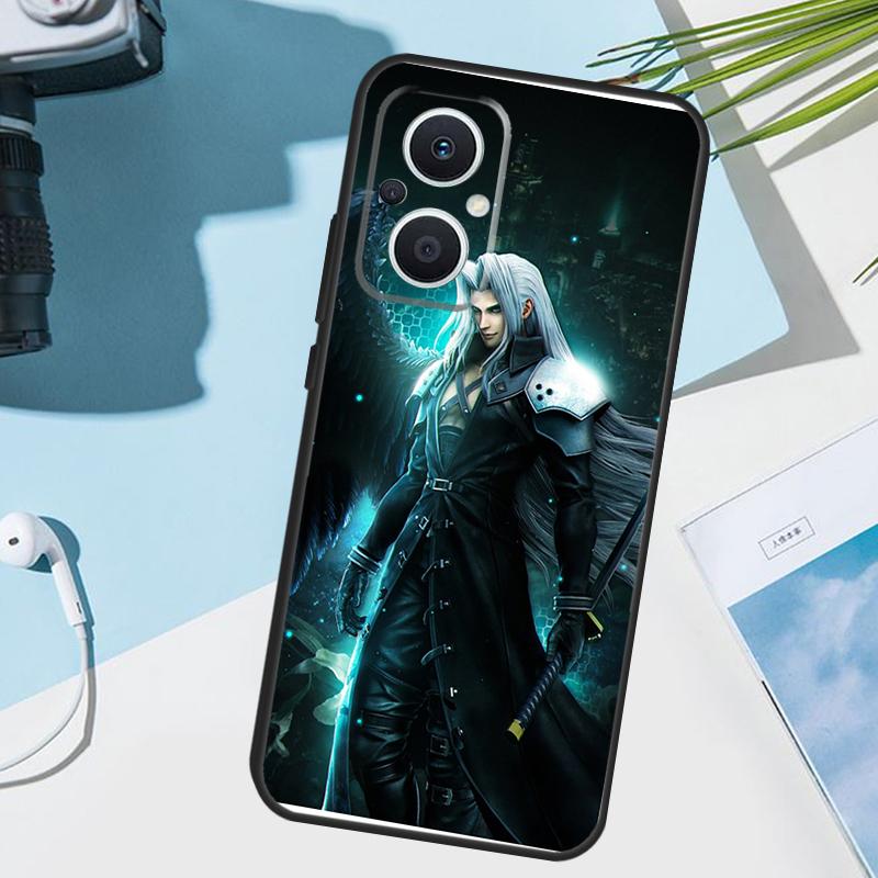 Чехол Final Fantasy Sephiroth для OPPO Reno 13 F 14 10 11 12 Pro 12F 11F 14F 7 8 Lite OPPO Find X8 X6 X5 X9 Pro