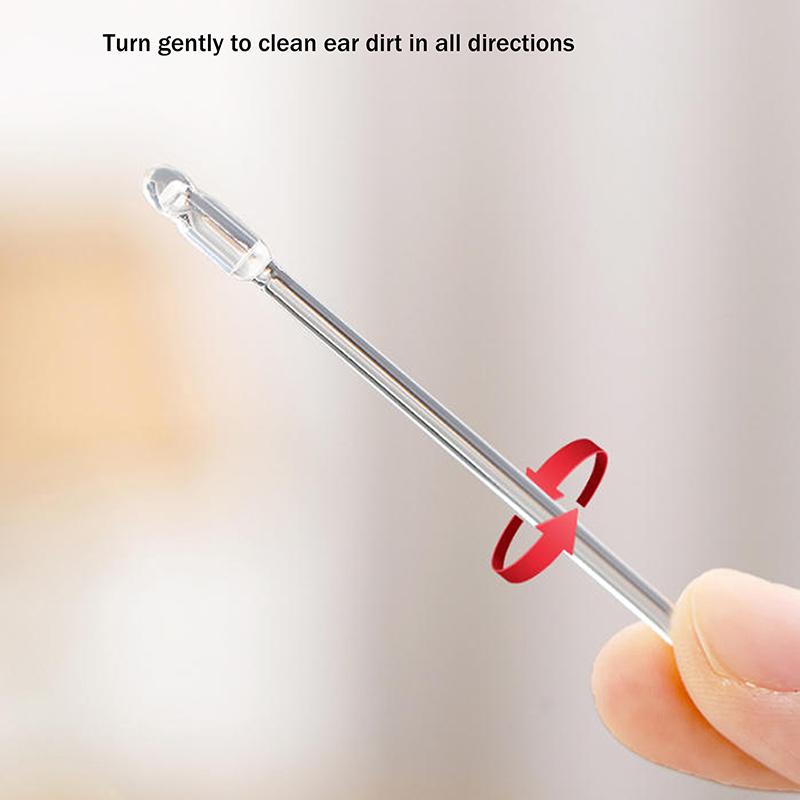 24 шт./коробка Одноразовая липкая ухочистка, пинцет, многоразовая ухочистка, мягкий инструмент для удаления ушной серы, средство для удаления ушной серы для пожилых, взрослых, детей