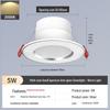 2-Inch Round Recessed Downlight, 56.5cm Opening, 35.5cm Small Ceiling Light, Home Mini
