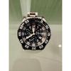 Used LUMINOX chronograph quartz watch silver stainless steel model