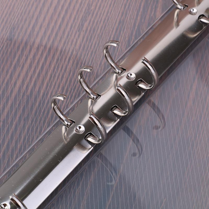 Творческая прозрачная папка из полипропилена из саржи A6 A5 с шестью отверстиями B5 с девятью отверстиями