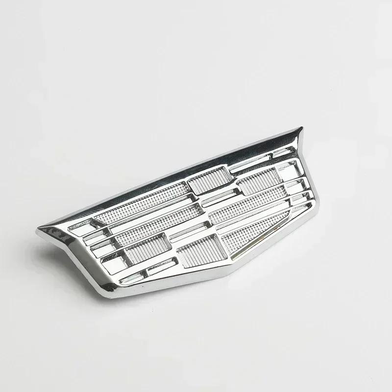 Metal Car Side Emblem 9.3x3.2CM Rear Trunk Badge Decal For Cadillac STS CT5 CT6 BLS Escalade ATS CTS SRX XTS DTS Accessories