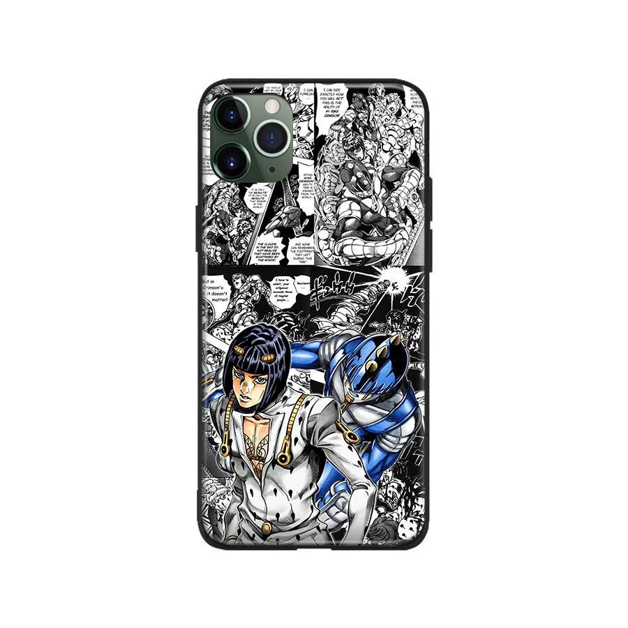 Мягкий силиконовый чехол для телефона JoJo's Bizarre Adventure с персонажем для iPhone 6s 7 8 Plus X XR XS 11 12 13 mini Pro Max
