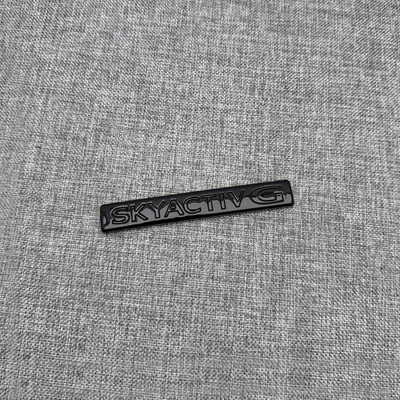 Mazda 3 Черный Задний Багажник "Черный Воин" SKYACTIV Наклейка на Багажник