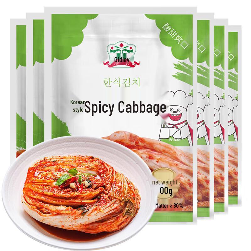 Острый кимчи по-корейски Jideli (5x100г)