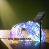 LED Solar Tube Lights - Rainbow Copper String for Outdoor Decoration
