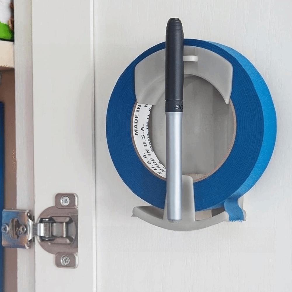 Wall Mounted Mounted Tape Dispenser One-Handed Tape and Label System New Labeling Dispenser Office