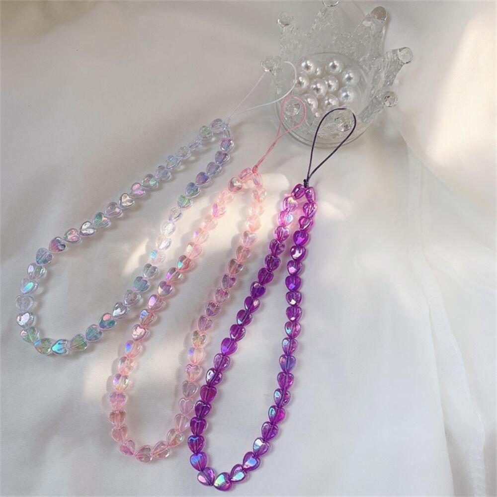 Ремешок для телефона с подвеской в виде сердца «Антипотеряшка» для мобильного телефона, цепочка для шнурка, аксессуары для телефона