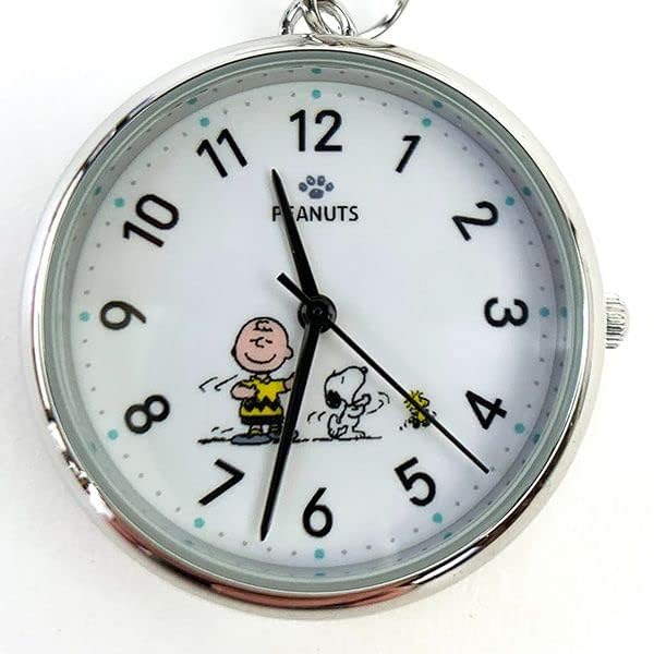 Часы Snoopy Analog Keychain Watch Silver [Fieldwork] женские PNT035-3