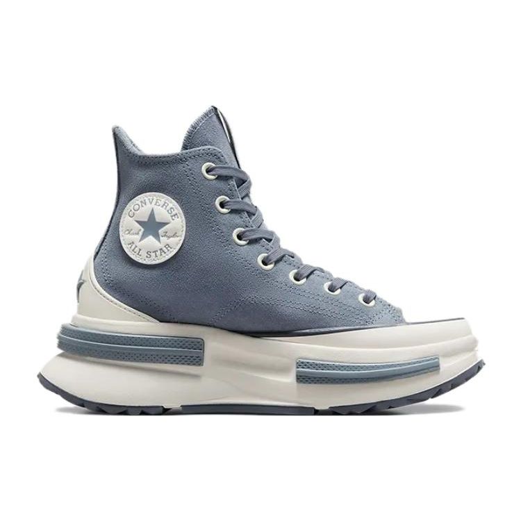 Converse Run Star Legacy CX Шнуровка Универсальные Высокие Кеды из Канваса Унисекс Кеды Синий Белый A05525C