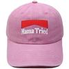 Mama Tried Embroidered Baseball Cap European and American Country Music Vintage Men's and Women's Casual Shade Daddy Hat