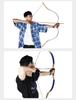 C7 Traditional Ming Han Bow & Arrow Set: Antique Mongolian Archery Equipment for Museums, Scenic Areas, Schools, and Team Building.