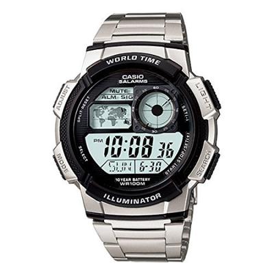 Цифровые часы Casio AE-1000WD-1A с мировым временем