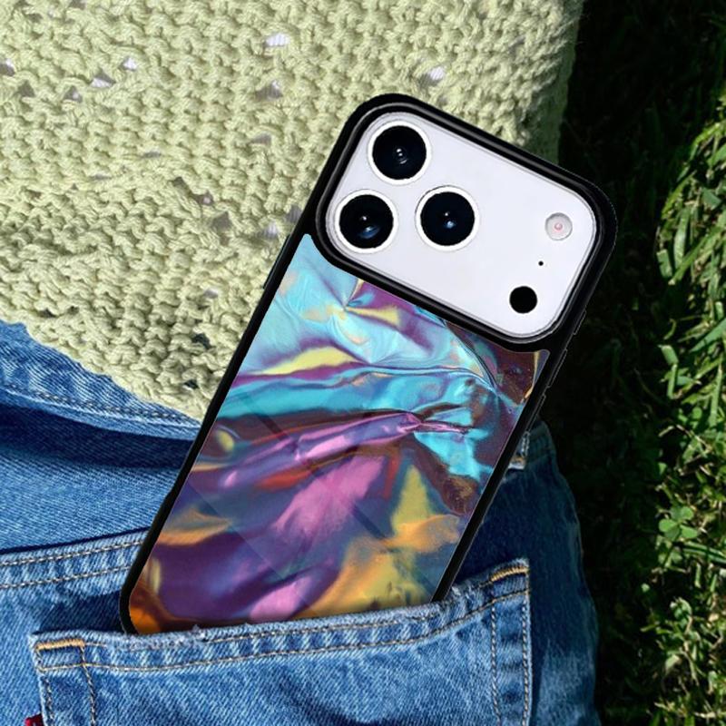 Hippie Trippy Psychedelic Message Abstract phone case cover Compatible with for IPhone 17air 16e 15 14 13 12 11Pro Max 17 Air