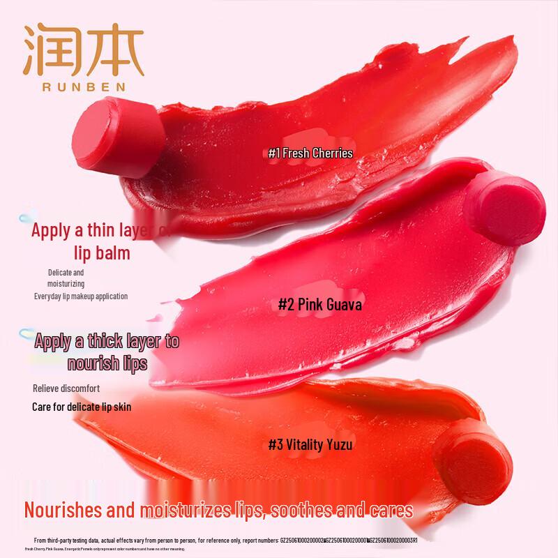 RUNBEN Детский бальзам для губ и помада