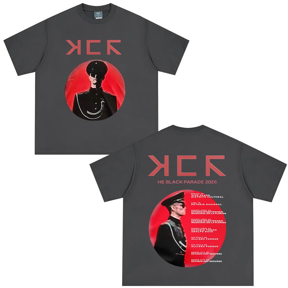 The Black Parade Tour Tshirts Rock Band My Chemical RoUnisexce Tshirt Unisexs Women Clothing Cotton Casual Oversized YK Top