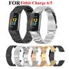 Stainless Steel Strap for Fit Bit Charge 5 6 Metal Loop Smart Wristband Replacement Bracelet Correa for Fitbit Charge 6 5
