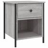 VidaXL Bedside Tables 2 Pcs Sonoma Grey 40x42x50cm Engineered Wood 825940