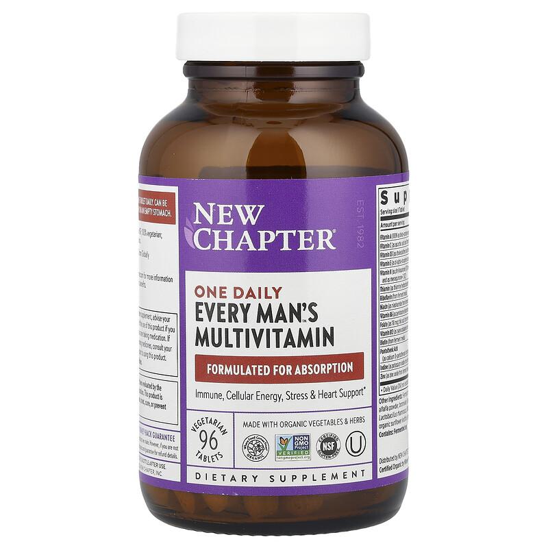 One Daily Every Man's™ Multivitamin, 96 Vegetarian Tablets