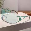 Luxury Brand Designer Rimless One Piece Sunglasses Women For Men Popular Sun Glasses Vintage Punk Oversized Eyeglasses Uv400