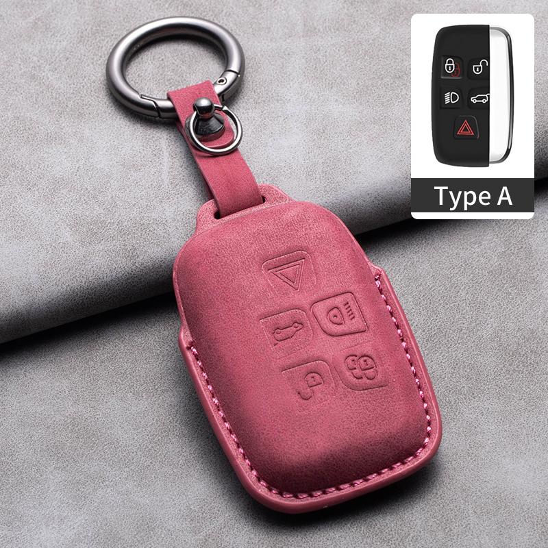 Кожаный чехол для автомобильного ключа для Land Rover Range Rover JAGUAR Sport Evoque Velar Discovery 5 Jaguar XE XF E-Pace F-Pace A8 X8 XJ XFL