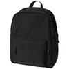 Backpack Town Backpack Lightweight 7 Pocket Simple Water Repellent Nylon [pieka] Women's (M Size/Black)