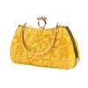 Yellow Luxury Handbag Designer Purses For Women Spring Bag Lady Quality Clutch Pleated Wedding Crossover Bags Fashion