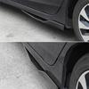 Universal 2PCS Car Side Skirts Lip Kits Glossy Black ABS Blade Style Spoiler Lip Kits for Sedan Coupe Hatchback Exterior Styling