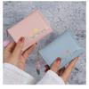 New Small Wallet Women's Leather Short Folding Wallet Student Cute Mini Fashion Hasp Wallet