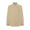 Polo SS22 Solid Classic Cotton Dyed Twill Long Sleeve Shirt Men Shirts Khaki MNPOWOV16822221-260
