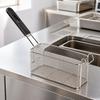 Прямоугольная корзина для жарки с крючками Универсальная для ресторанов, шеф-поваров