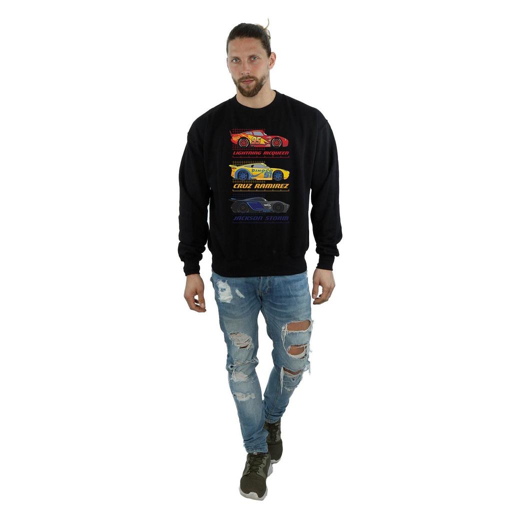 Cars Mens Racer Profile Cotton Sweatshirt