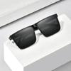 2025 New Sunglasses Men's Driving Anti-UV Sunglasses Concave Shape Ladies Long Frame Sunglasses Gafas De Sol Hombre