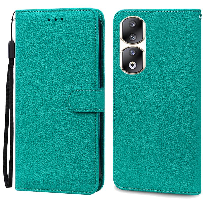 Чехол для Honor 90 5G, кожаный чехол-кошелек Honor90, чехол для телефона Honor 90 Pro, силиконовый чехол Honor 90 Lite, чехол Fundas