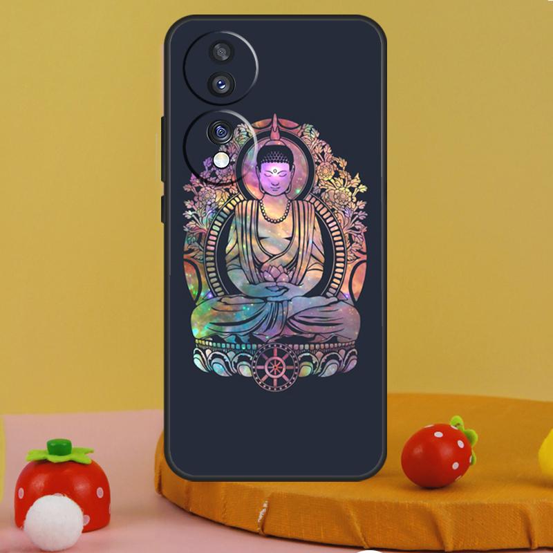 Психоделический Чехол с Буддой Гаутамой для Honor 200 Pro X9c X9a X8a X7a X6a X7 X8 X9 X8b X9b Magic 5 6 50 70 90 Lite