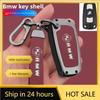 DUXC6 New 2025 Smart Car Key Case Cover Fob For BMW E60 E61 E70 E81 E87 E90 E91 E92 X1 X5 X3 1 3 5 6 Series Z4 Car Key Protector Shell