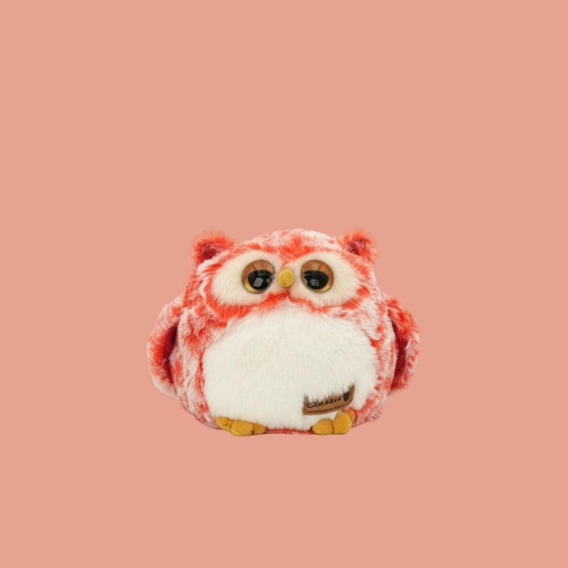 Lifelike Owl Plush Toy Stuffed Animal, Cute Doll Girl Sleeping Companion, Kids Gift