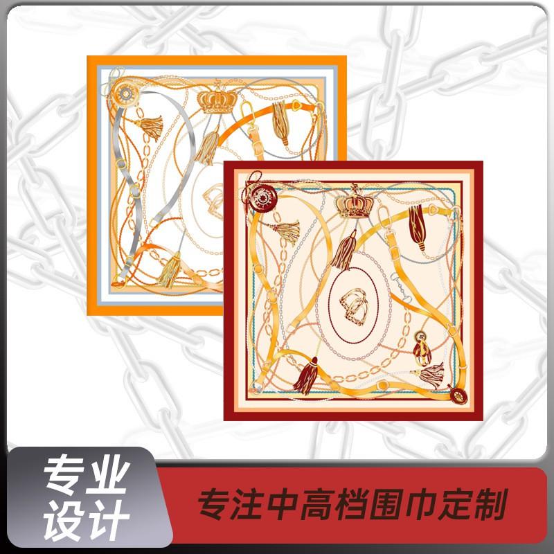 Double-sided Floral Print 100% Silk Scarf 86x86cm European Style Foulard Gift