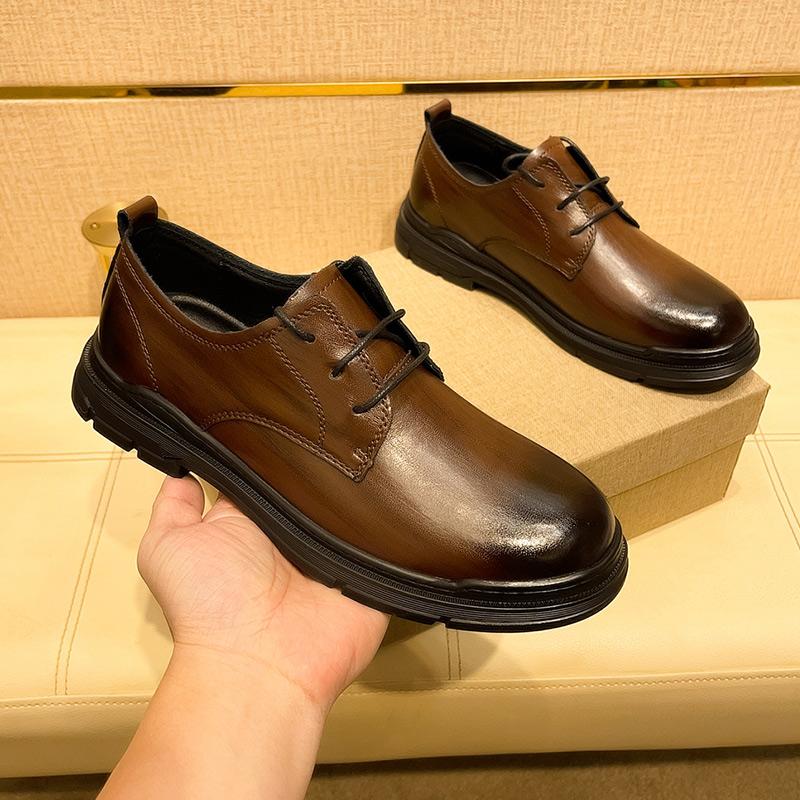 Модная обувь в британском стиле из натуральной кожи для джентльмена, роскошная мужская повседневная кожаная обувь для свадьбы, ходьбы, плоские дизайнерские оксфорды