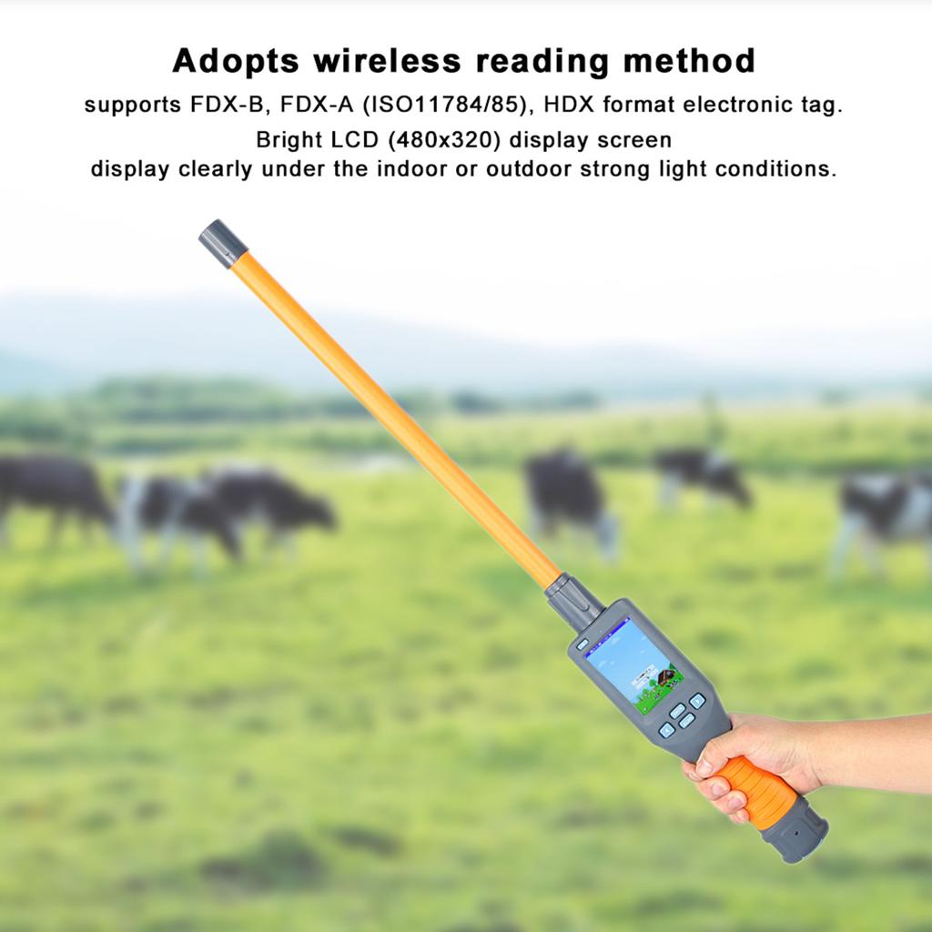 Ручной считыватель RFID-меток 134,2 кГц, USB/Bluetooth-сканер чипов, стандарт ISO11784/85 для