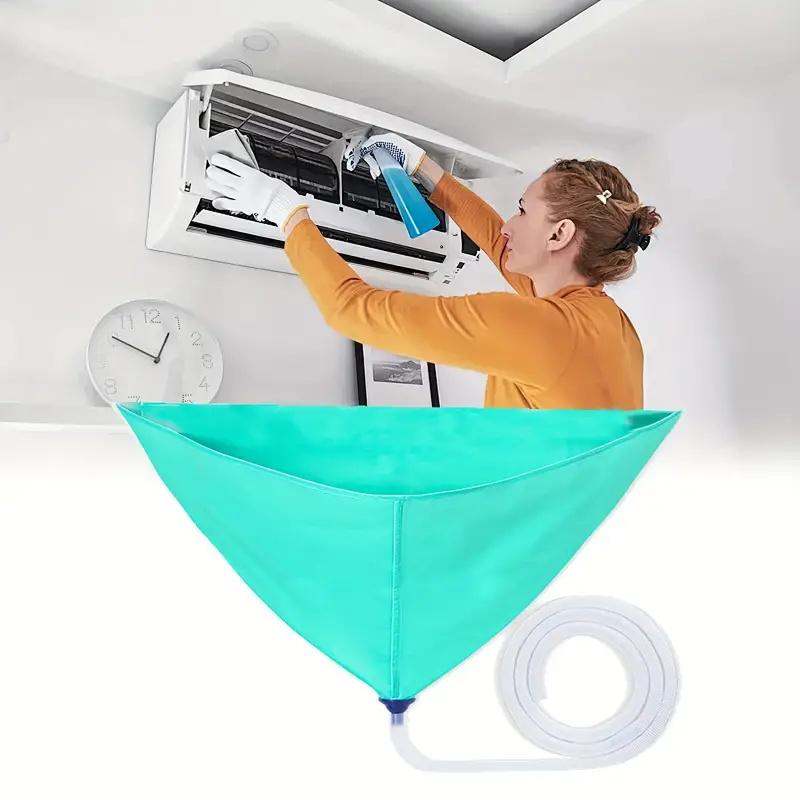 Air Conditioner Cleaning Bag Kit With Drain Water Pipe Set Of Cleaning Tools Leak-proof Air Conditioning Cleaning