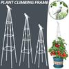 Outdoor Garden Metal Obelisk Climbing Plant Support Frame Trellis New