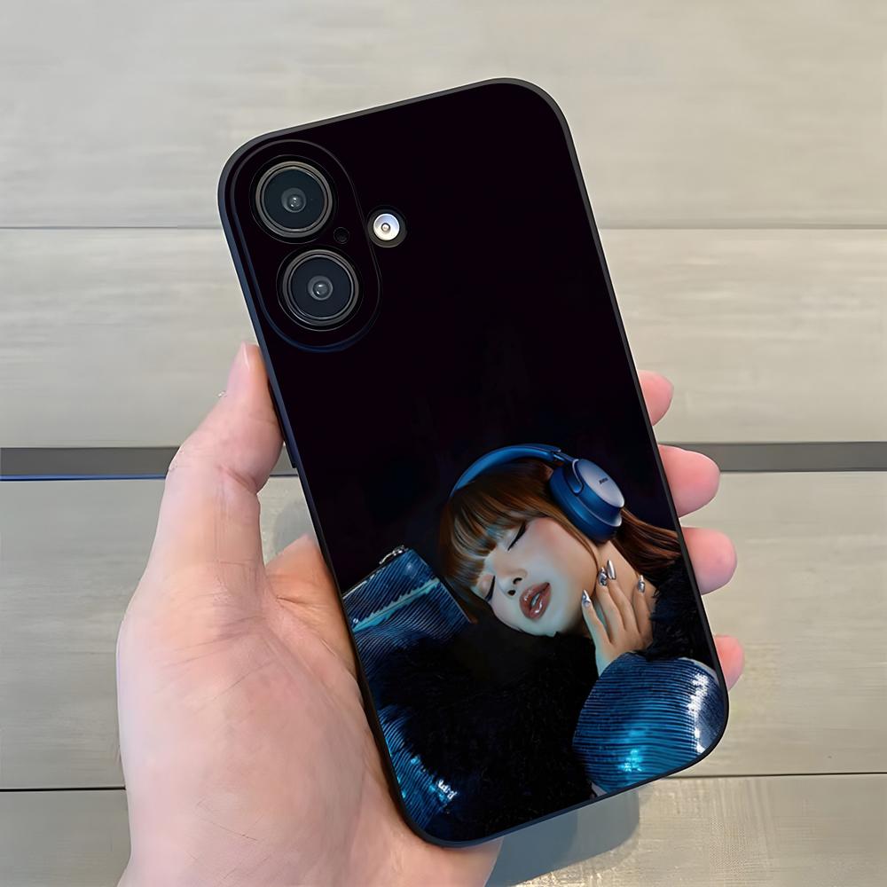 Чехол для телефона с изображением корейской девушки-группы L-Lisa Lalisa Для iPhone 17 Pro Max 15 16 Pro 14 Plus 13 11 12 Xr X Xs 7 8 SE Plus Задняя крышка
