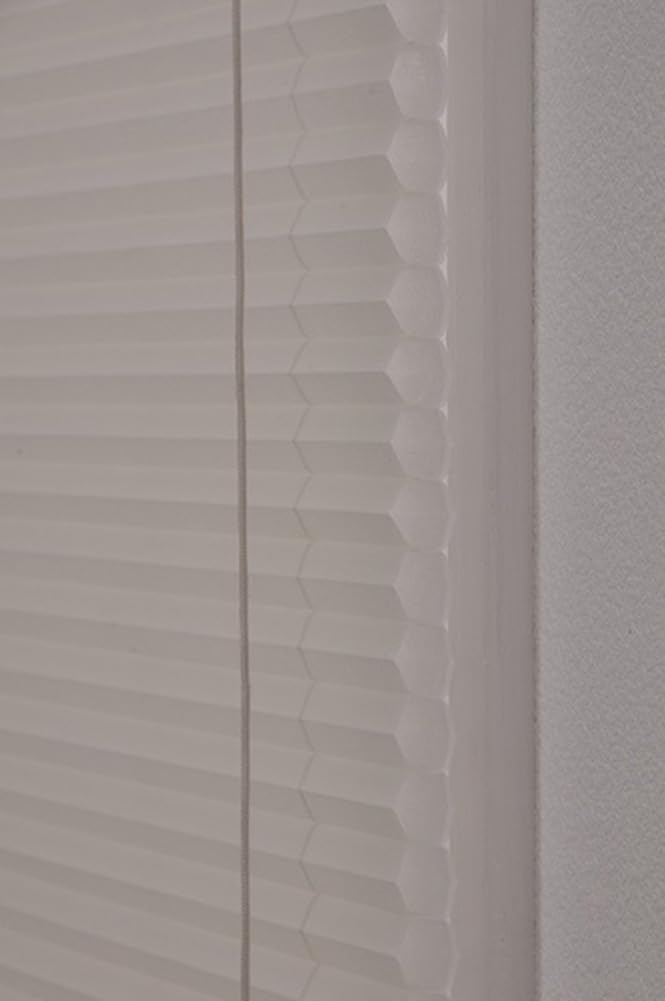 Жалюзи Furness Honeycomb шириной 90 см x высотой 180 см, цвет слоновой кости,