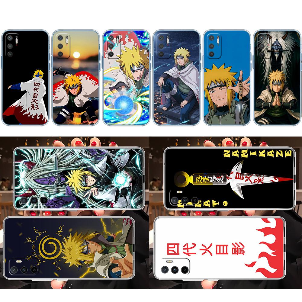 LO70 Naruto Minato Namikaze Soft Shell Transparent Phone Case for Samsung Galaxy A04 A04S A14 A23 A34 A54 M23 M33 M52 M53