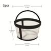 Stainless Steel/Nylon Mesh Coffee Filter Basket Reusable Coffee Filter Portable Tea Espresso Filter Screen Coffee Accessories