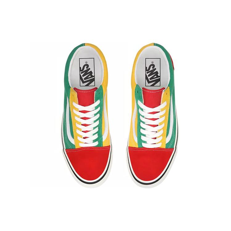 Vans Old Skool 36 Dx 'Красный Изумрудный Желтый' VN0A38G2XFM