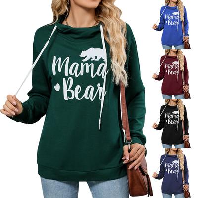 Новая осенне-зимняя однотонная толстовка с капюшоном, свободного кроя, с длинными рукавами, в стиле кэжуал для женщин