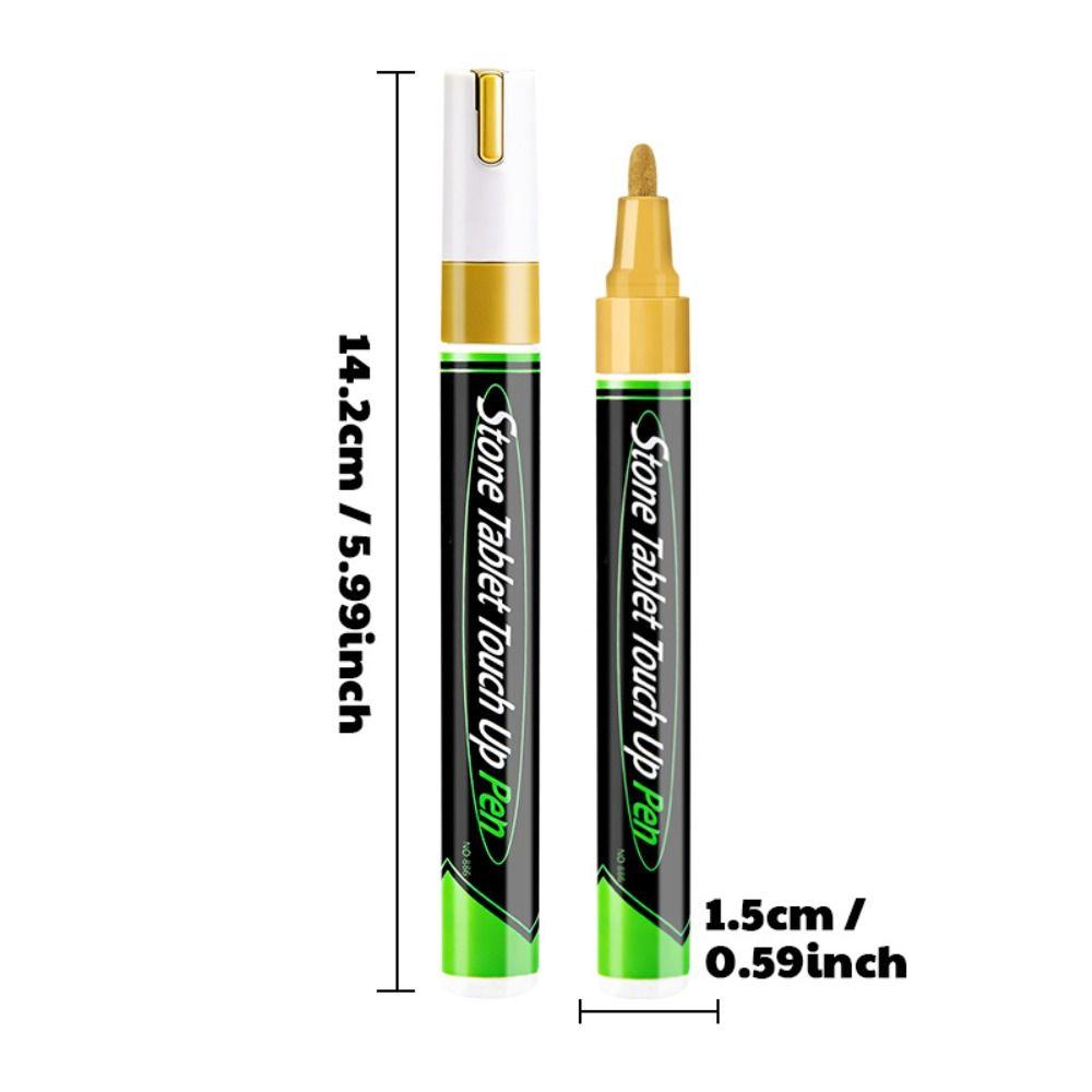 Gold Color Tombstone Touch Up Paint Pen Tombstone Inscription Pen Tombstone Restoration