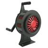 Hand Crank Siren 125dB Loud Adjustable Volume Waterproof Aluminum Alloy Manual Operated Sound Alarm